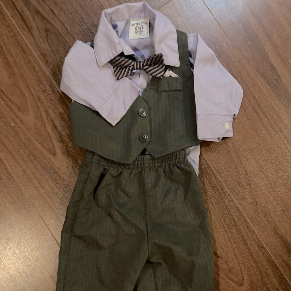 6-9 months Boy Suit - (4) Piece